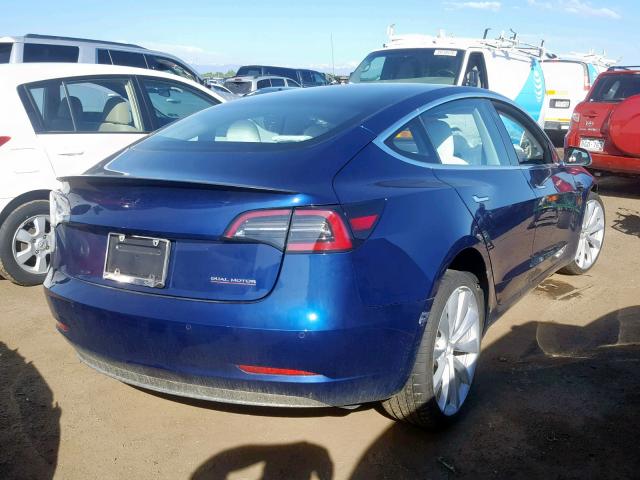 5YJ3E1EB8KF231716 - 2019 TESLA MODEL 3  photo 4