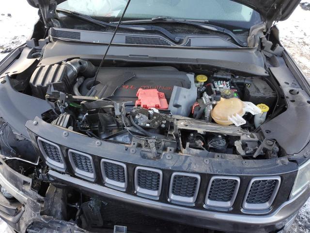 3C4NJDDB8KT660427 - 2019 JEEP COMPASS TRAILHAWK GRAY photo 12