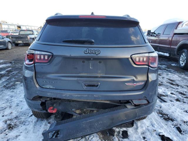 3C4NJDDB8KT660427 - 2019 JEEP COMPASS TRAILHAWK GRAY photo 6