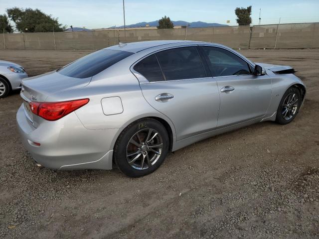 JN1EV7AP4HM739780 - 2017 INFINITI Q50 PREMIUM SILVER photo 3