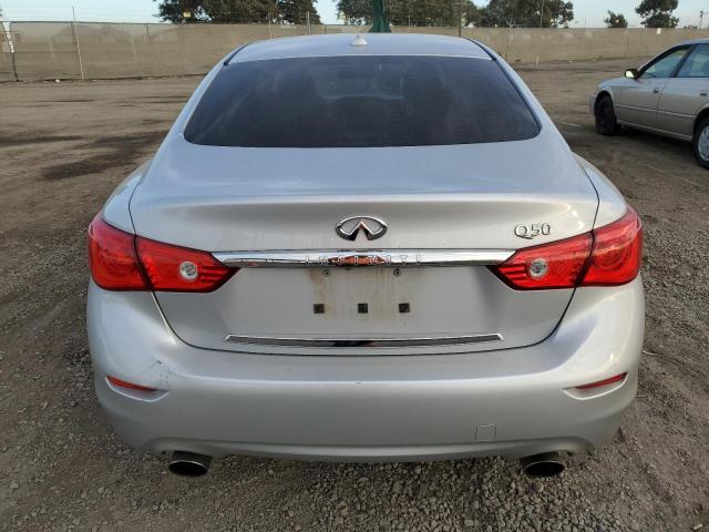 JN1EV7AP4HM739780 - 2017 INFINITI Q50 PREMIUM SILVER photo 6