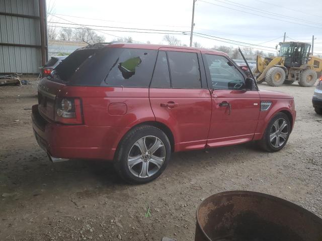 SALSP2E47CA740132 - 2012 LAND ROVER RANGE ROVE AUTOBIOGRAPHY RED photo 3