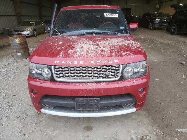 SALSP2E47CA740132 - 2012 LAND ROVER RANGE ROVE AUTOBIOGRAPHY RED photo 5