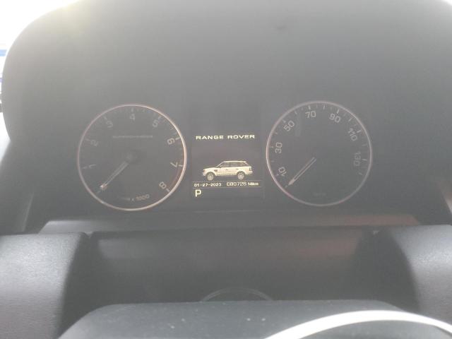 SALSP2E47CA740132 - 2012 LAND ROVER RANGE ROVE AUTOBIOGRAPHY RED photo 9