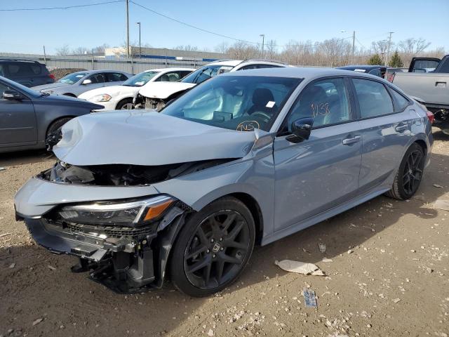 2HGFE2F58NH563926 - 2022 HONDA CIVIC SPORT 蓝色 照片 1