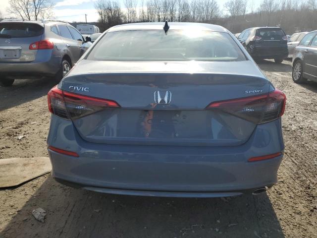 2HGFE2F58NH563926 - 2022 HONDA CIVIC SPORT 蓝色 照片 6