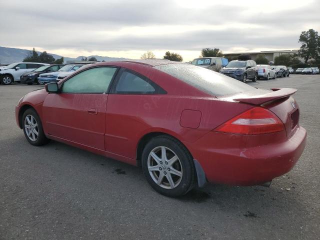 1HGCM82673A031912 - 2003 HONDA ACCORD EX RED photo 2