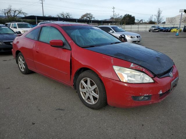 1HGCM82673A031912 - 2003 HONDA ACCORD EX RED photo 4