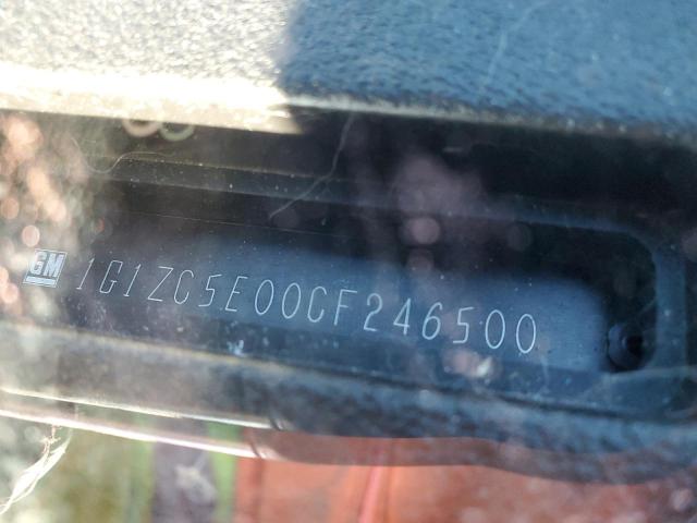 1G1ZC5E00CF246500 - 2012 CHEVROLET MALIBU 1LT ნაცრისფერი ფოტო 13