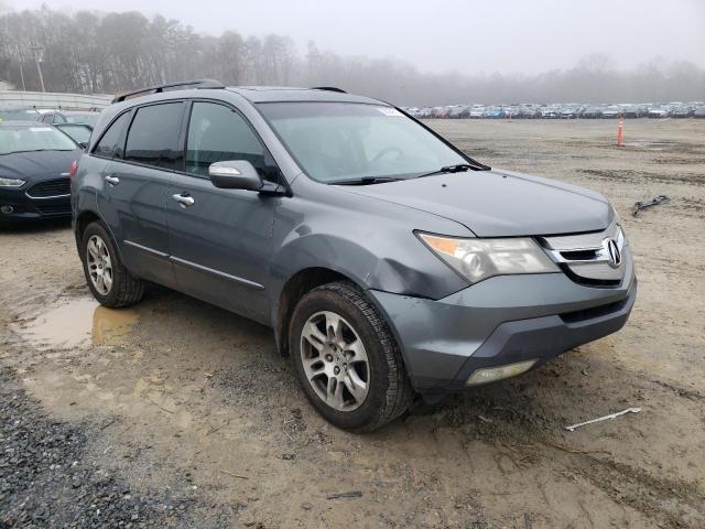 2HNYD28478H552266 - 2008 ACURA MDX TECHNOLOGY CHARCOAL photo 4
