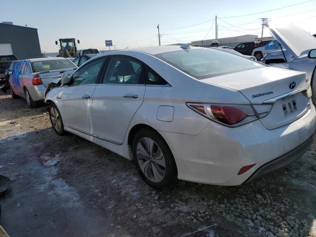 KMHEC4A43DA097213 - 2013 HYUNDAI SONATA HYBRID WHITE photo 2