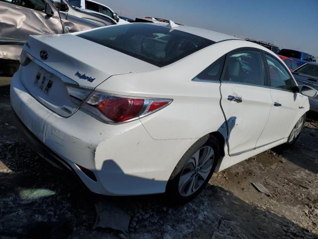 KMHEC4A43DA097213 - 2013 HYUNDAI SONATA HYBRID WHITE photo 3