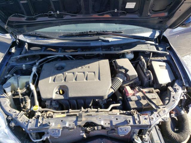 5YFBU4EE3CP057179 - 2012 TOYOTA COROLLA BASE BLUE photo 11