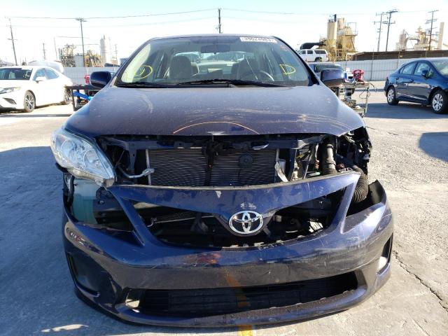 5YFBU4EE3CP057179 - 2012 TOYOTA COROLLA BASE BLUE photo 5