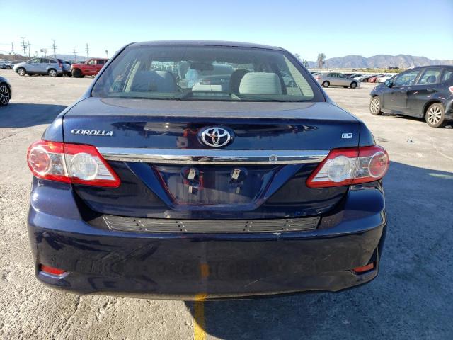 5YFBU4EE3CP057179 - 2012 TOYOTA COROLLA BASE BLUE photo 6