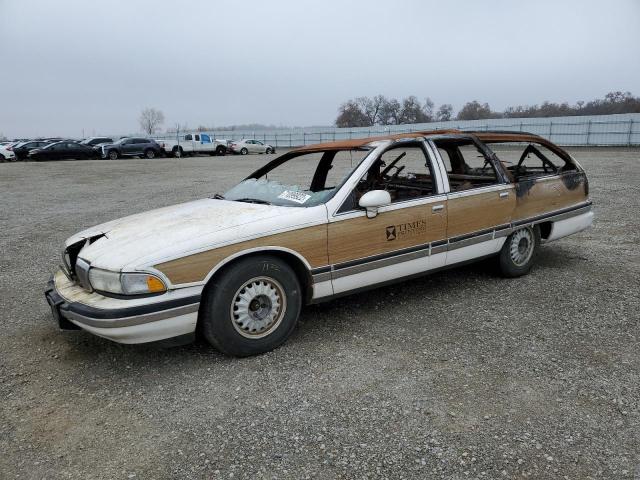 1G4BR8379NW400662 - 1992 BUICK ROADMASTER ESTATE ორფეროვანი ფოტო 1