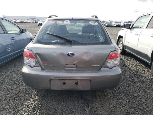 JF1GG67646H800095 - 2006 SUBARU IMPREZA 2.5I SPORTS WAGON SILVER photo 6