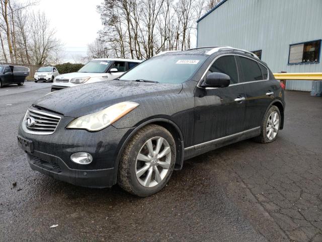 JNKAJ09F08M360316 - 2008 INFINITI EX35 BASE Սև լուսանկար 1