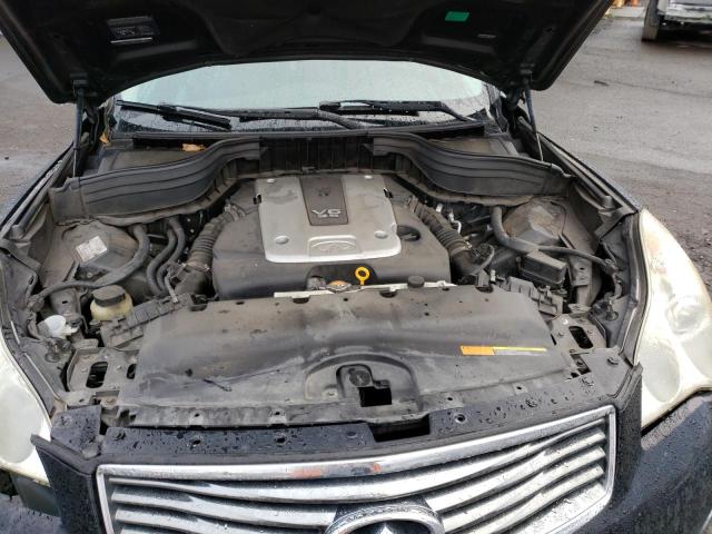 JNKAJ09F08M360316 - 2008 INFINITI EX35 BASE Սև լուսանկար 11