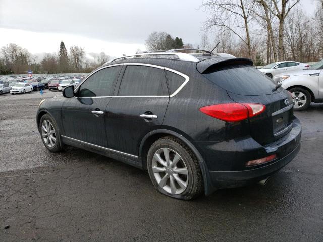 JNKAJ09F08M360316 - 2008 INFINITI EX35 BASE Սև լուսանկար 2