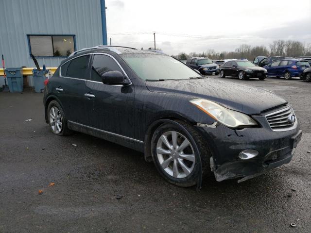 JNKAJ09F08M360316 - 2008 INFINITI EX35 BASE Սև լուսանկար 4