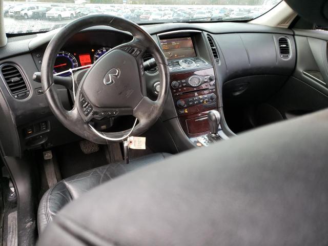 JNKAJ09F08M360316 - 2008 INFINITI EX35 BASE Սև լուսանկար 8