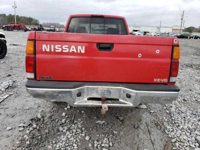 1N6HD16S8SC368348 - 1995 NISSAN TRUCK KING CAB SE RED photo 6