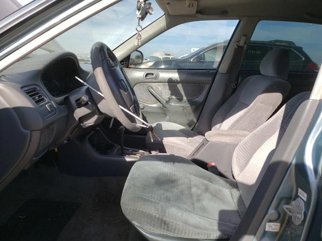2HGEJ6610YH591350 - 2000 HONDA CIVIC BASE BLUE photo 7