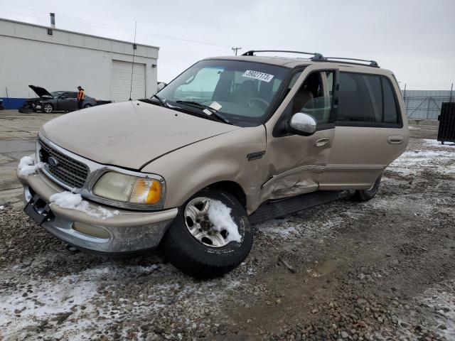 1FMPU18L3WLB33796 - 1998 FORD EXPEDITION BROWN photo 1