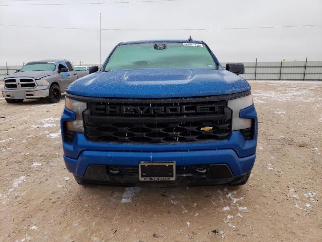 1GCPABEK7NZ527599 - 2022 CHEVROLET SILVERADO C1500 CUSTOM BLUE photo 5