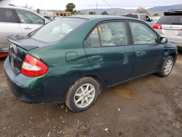 JT2BK12U210034203 - 2001 TOYOTA PRIUS GREEN photo 3