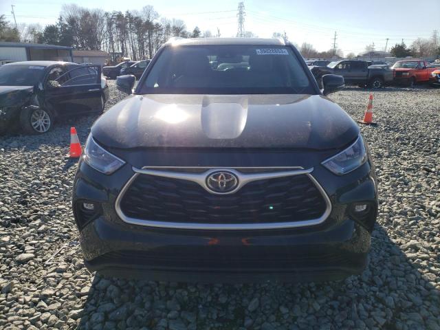 5TDHZRAHXLS512352 - 2020 TOYOTA HIGHLANDER XLE BLACK photo 5