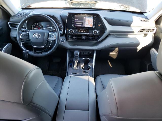 5TDHZRAHXLS512352 - 2020 TOYOTA HIGHLANDER XLE BLACK photo 8