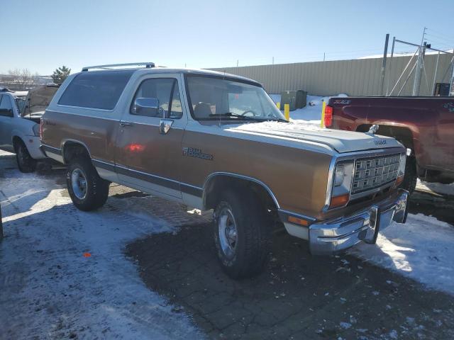 1B4GW12W0FS547235 - 1985 DODGE RAMCHARGER AW-100 WHITE photo 4