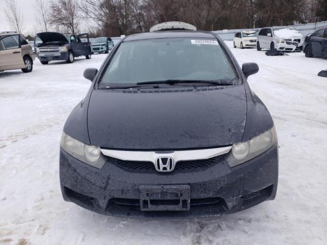 2HGFA16459H035120 - 2009 HONDA CIVIC DX-G BLACK photo 5