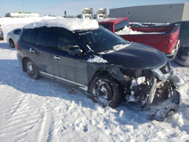 5N1AR2MM0EC673326 - 2014 NISSAN PATHFINDER S BLUE photo 4