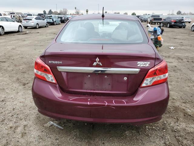 ML32F3FJ5JHF10569 - 2018 MITSUBISHI MIRAGE G4 BURGUNDY photo 6