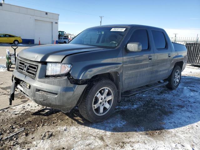 2HJYK165X7H505616 - 2007 HONDA RIDGELINE RTL GRAY photo 1