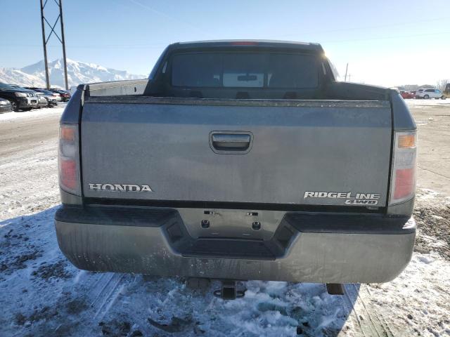 2HJYK165X7H505616 - 2007 HONDA RIDGELINE RTL GRAY photo 6