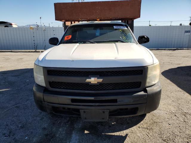 1GCEC14039Z183920 - 2009 CHEVROLET SILVERADO WHITE photo 5