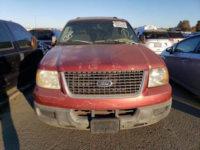 1FMRU13W34LA23712 - 2004 FORD EXPEDITION XLS RED photo 5