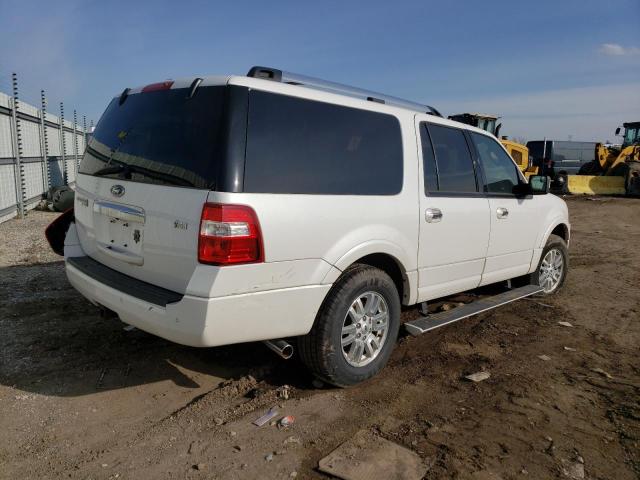 1FMJK2A50DEF16397 - 2013 FORD EXPEDITION EL LIMITED WHITE photo 3