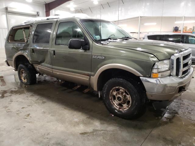 1FMNU43S0YEC33708 - 2000 FORD EXCURSION LIMITED GREEN photo 4