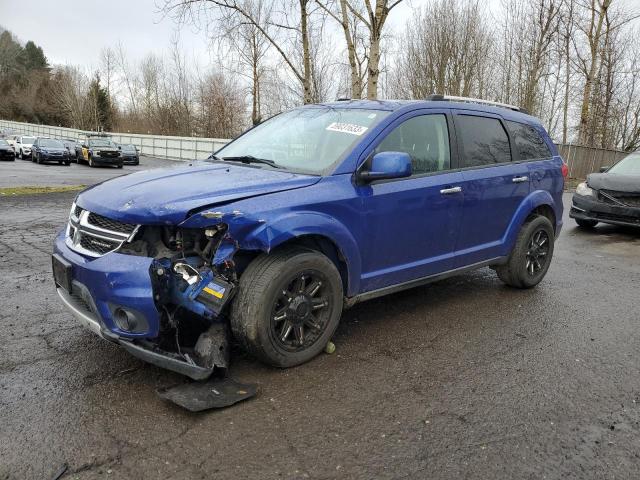 3C4PDDDG7CT258282 - 2012 DODGE JOURNEY CREW BLUE photo 1