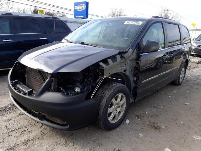 2C4RC1BG3CR282451 - 2012 CHRYSLER TOWN & COU TOURING გრაფიტი ფოტო 1