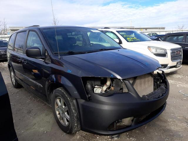 2C4RC1BG3CR282451 - 2012 CHRYSLER TOWN & COU TOURING გრაფიტი ფოტო 4