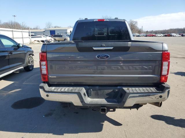 1FT7W2BN5MED51593 - 2021 FORD F250 SUPER DUTY GRAY photo 6