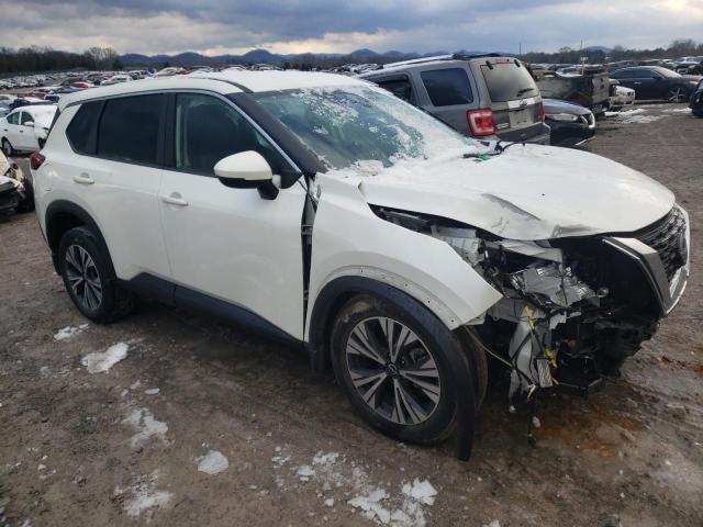 5N1BT3BA7NC674350 - 2022 NISSAN ROGUE SV WHITE photo 4