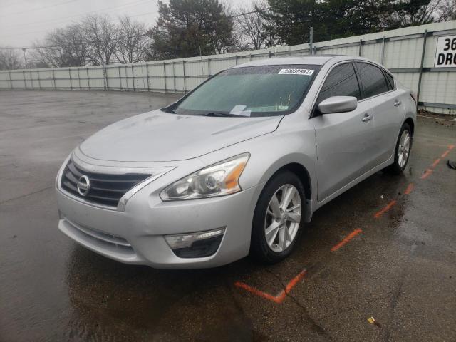 1N4AL3AP2EC107460 - 2014 NISSAN ALTIMA 2.5 SILVER photo 2