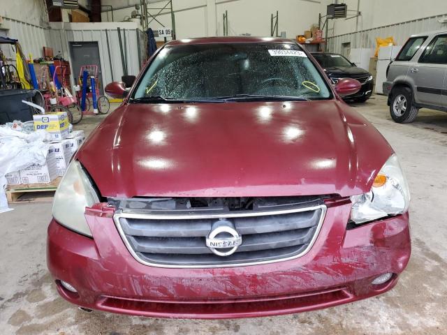 1N4BL11D23C154967 - 2003 NISSAN ALTIMA SE BURGUNDY photo 5